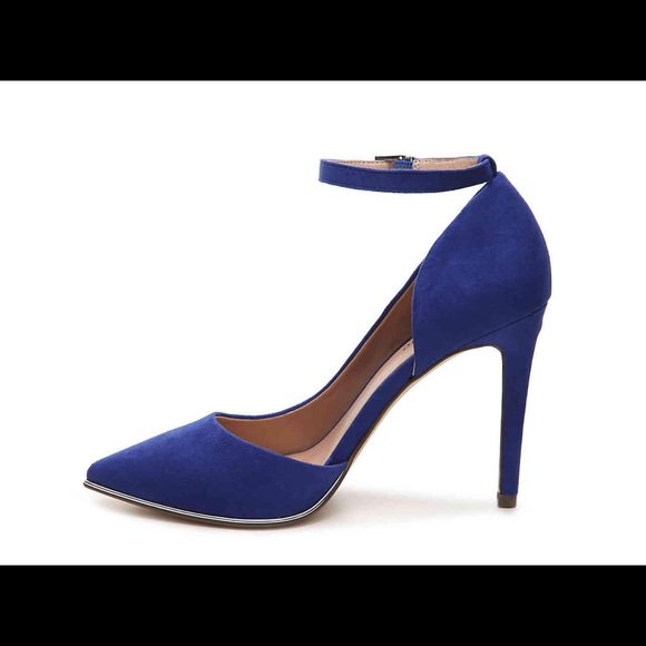 CALL IT SPRING Exerina Blue Heels - Picture 2 of 6
